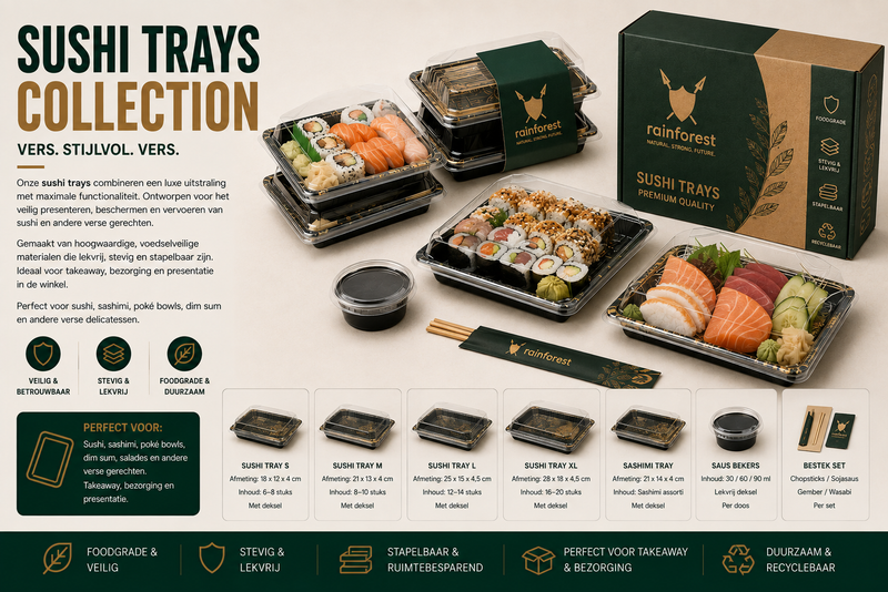 SUSHI TRAYS