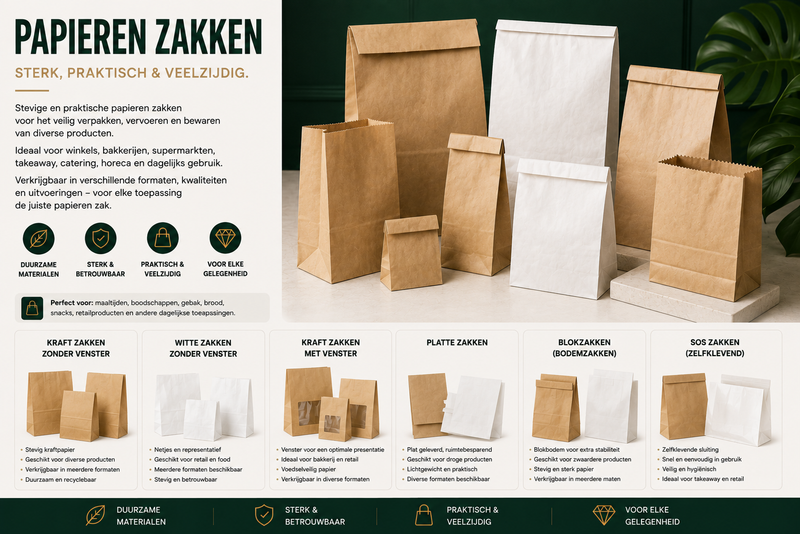 PAPIEREN ZAKKEN