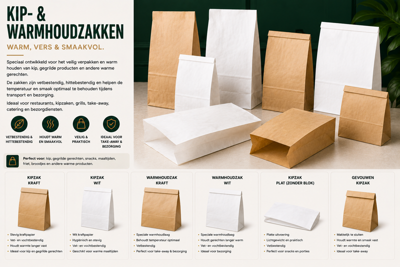 KIP- & WARMHOUDZAKKEN